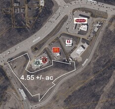 00 Chaplin, Morgantown, WV - AERIAL  map view - Image1