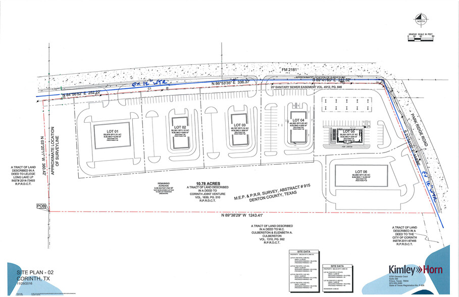 SWC-FM 2181, Corinth, TX for sale - Building Photo - Image 1 of 1