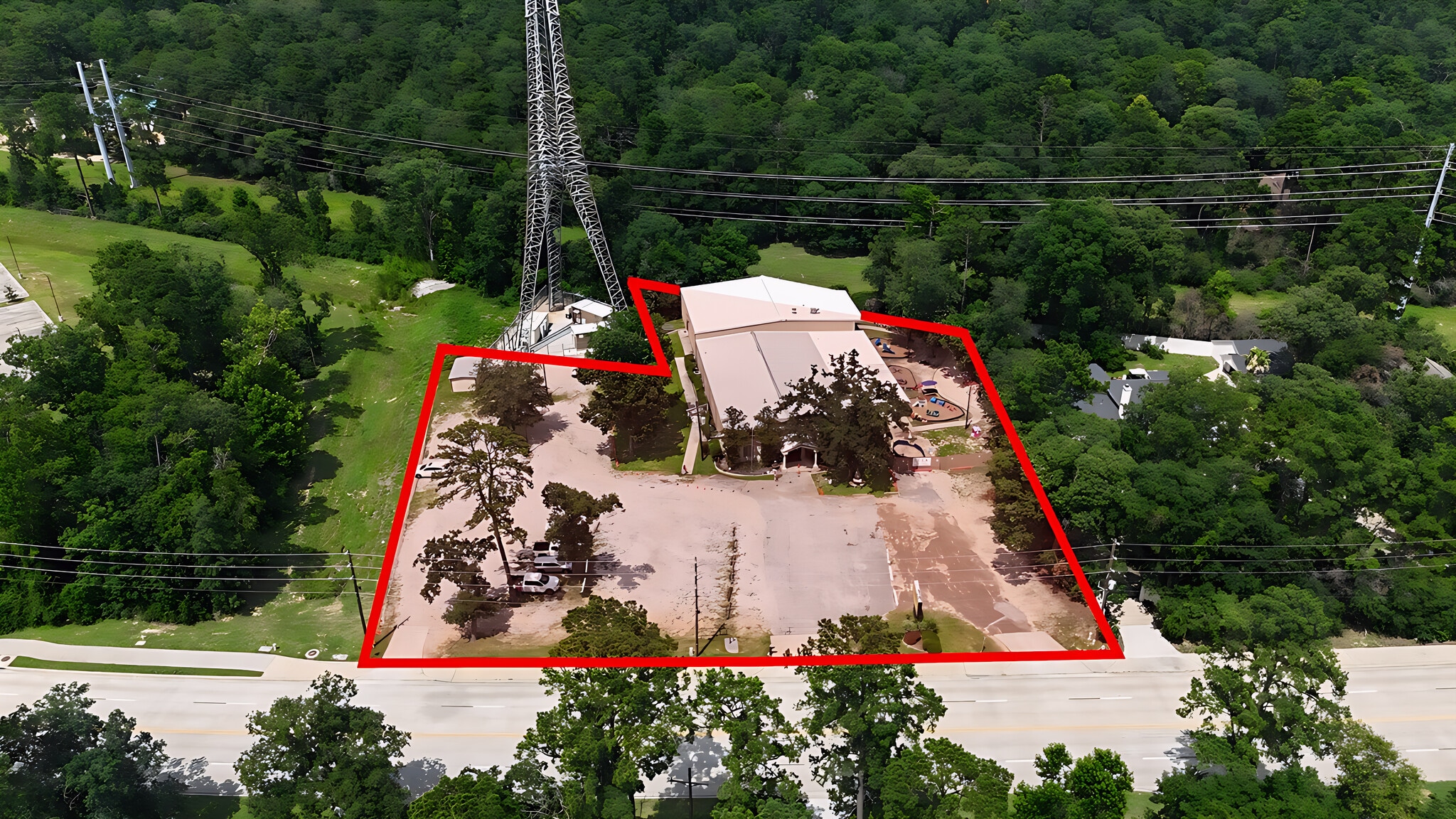 2080 Longmire Dr, Conroe, TX for sale Aerial- Image 1 of 8