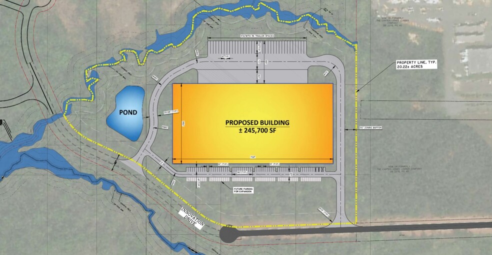 Innovation Dr, Winder, GA for lease - Site Plan - Image 2 of 2