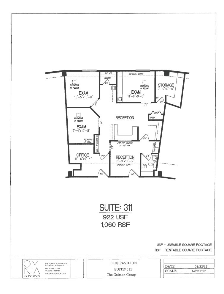 261 Old York Rd, Jenkintown, PA for lease Floor Plan- Image 1 of 1