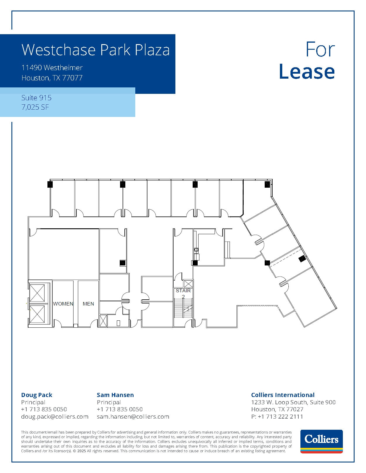 11490 Westheimer Rd, Houston, TX for lease Floor Plan- Image 1 of 1