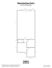325 S Westwood St, Mesa, AZ for lease Floor Plan- Image 1 of 1