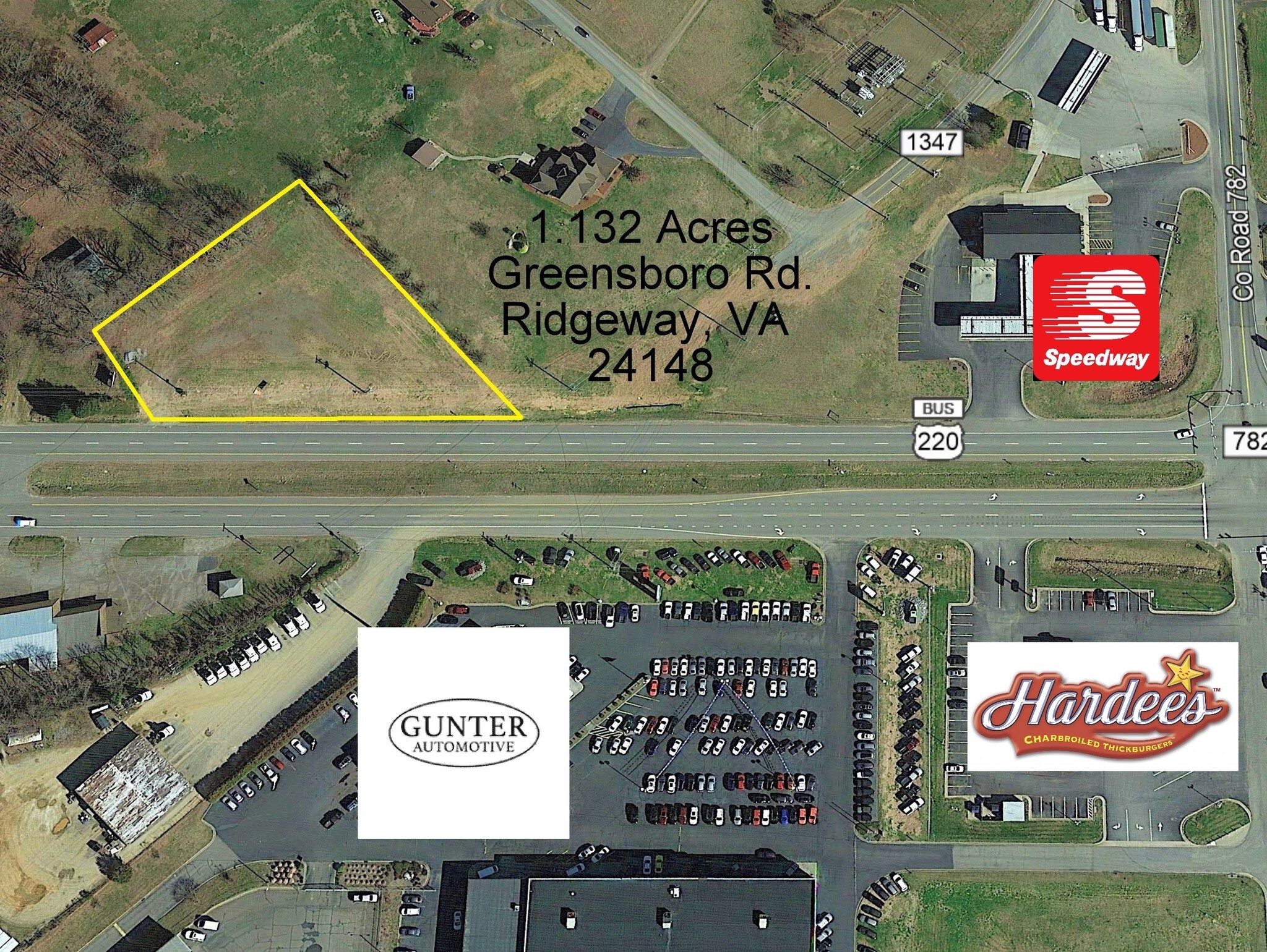 4677 Greensboro Dr, Ridgeway, VA for lease Aerial- Image 1 of 3