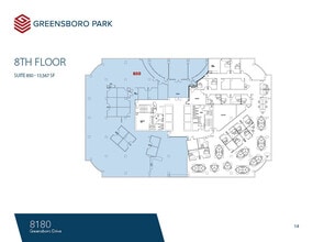 8180-8200 Greensboro Dr, McLean, VA for lease Floor Plan- Image 1 of 1