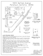 14512-14518 Garfield Ave, Paramount, CA for lease Site Plan- Image 1 of 1