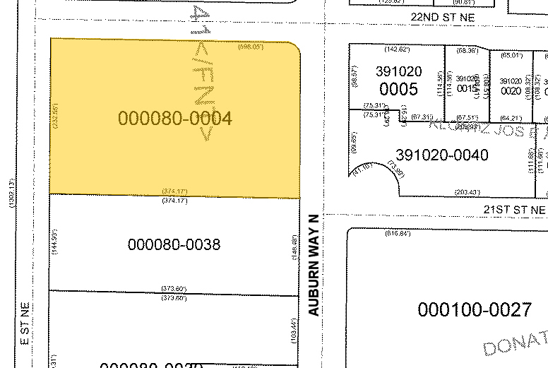 2115 Auburn Way N, Auburn, WA for sale - Plat Map - Image 2 of 6