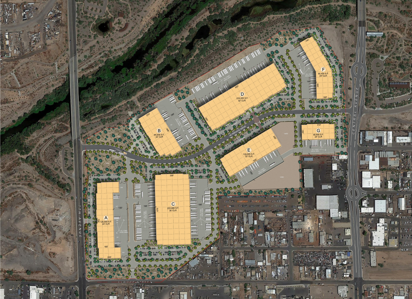 7th & Elwood St, Phoenix, AZ for lease - Site Plan - Image 2 of 4