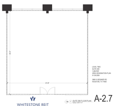 2600 S Gessner Rd, Houston, TX for lease Floor Plan- Image 1 of 1