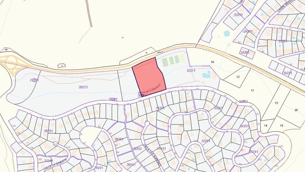 Land in Vidreres, Gerona for sale - Plat Map - Image 3 of 3