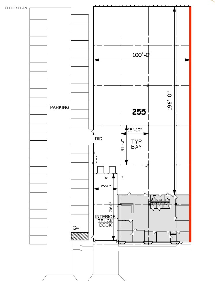 255-257 Beinoris Dr, Wood Dale, IL for lease Floor Plan- Image 1 of 1