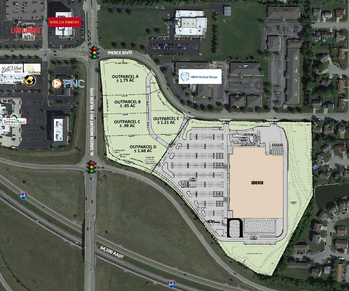 700 Pierce Blvd, O'Fallon, IL for lease - Site Plan - Image 2 of 5