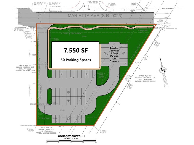 3546 Marietta, Lancaster, PA for lease - Site Plan - Image 3 of 4