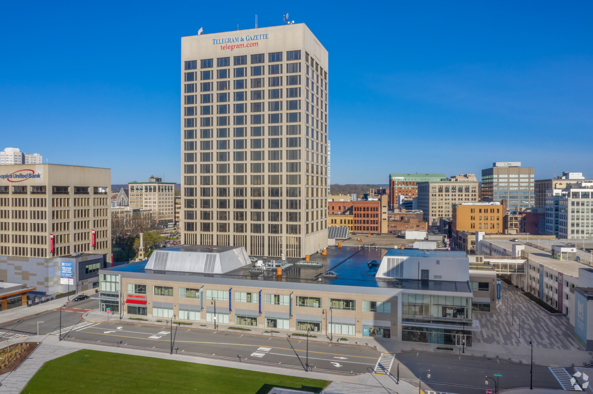 100 Front St, Worcester, MA for lease Building Photo- Image 1 of 15