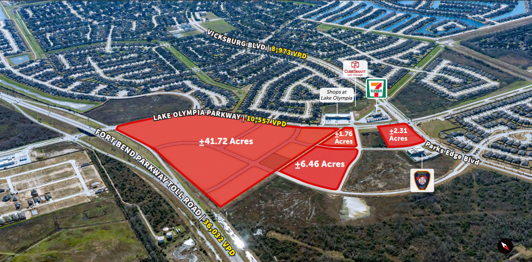 NWC Fort Bend Parkway Toll Road and Lake Olympia P, Missouri City, TX for sale Building Photo- Image 1 of 2