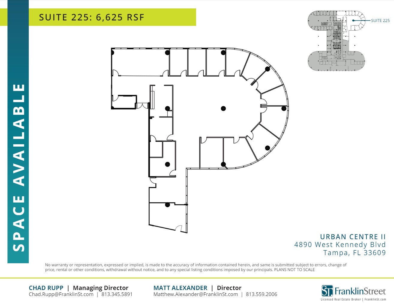 4830 W Kennedy Blvd, Tampa, FL for lease Floor Plan- Image 1 of 1