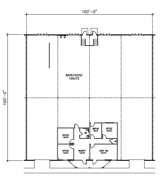 5029-5047 Martin Luther King Fwy, Fort Worth, TX for lease Floor Plan- Image 1 of 1