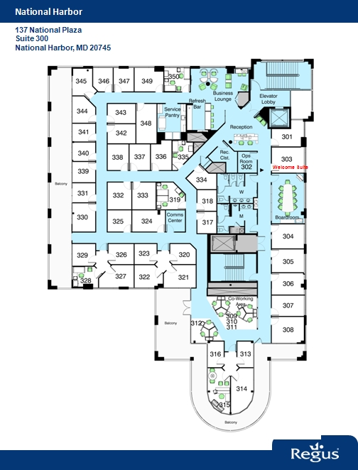 137 National Plz, Oxon Hill, MD for lease Floor Plan- Image 1 of 1