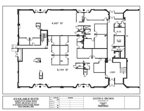 3100 Lord Baltimore Dr, Windsor Mill, MD for lease Floor Plan- Image 1 of 2