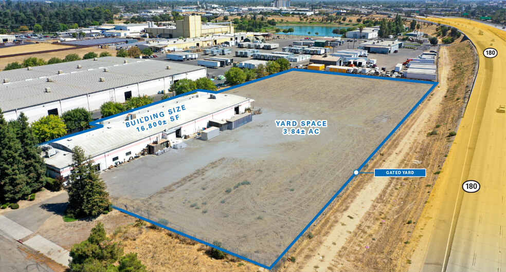 411 S West Ave, Fresno, CA for lease - Building Photo - Image 1 of 8