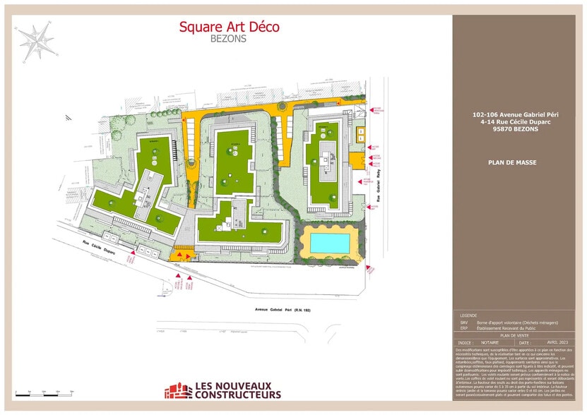 Rue Gabriel Reby, Bezons for sale - Floor Plan - Image 3 of 3