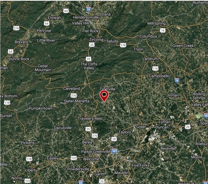 NPA Locust Hill Rd, Travelers Rest, SC for sale - Aerial - Image 2 of 2