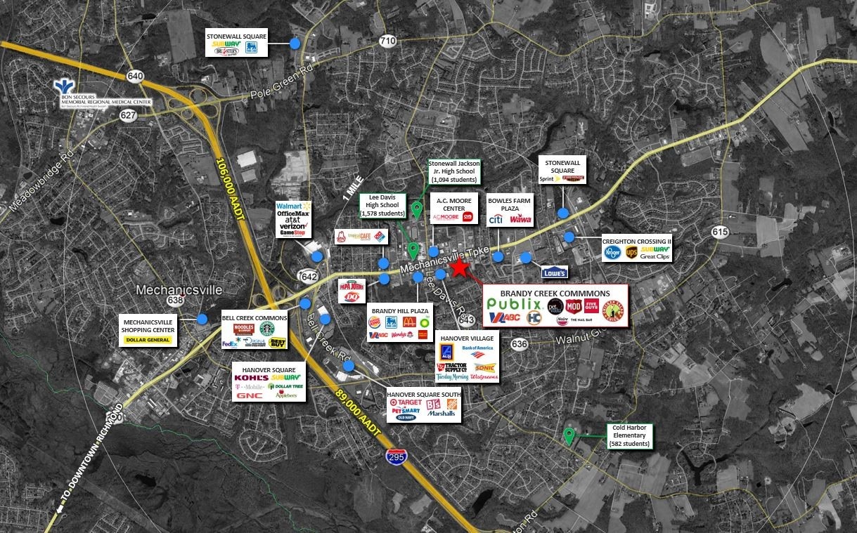 6603 Mechanicsville Tpke, Mechanicsville, VA, 23111 Retail Space For