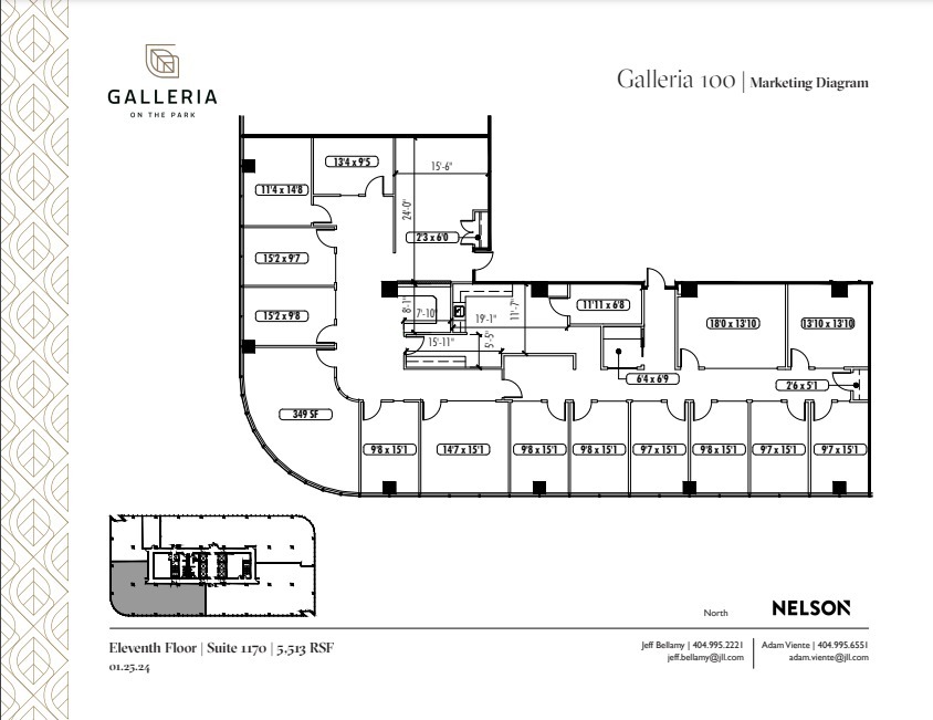 600 Galleria Pky SE, Atlanta, GA for lease Floor Plan- Image 1 of 1