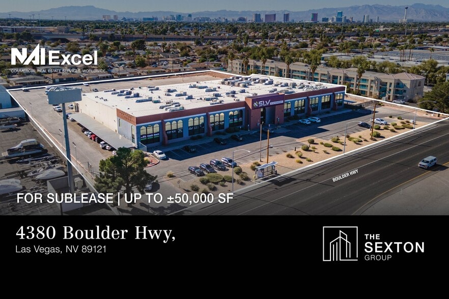 4380 Boulder Hwy, Las Vegas, NV for lease - Aerial - Image 1 of 19