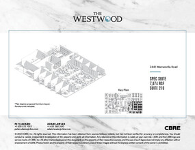 2441 Warrenville Rd, Lisle, IL for lease Floor Plan- Image 2 of 2