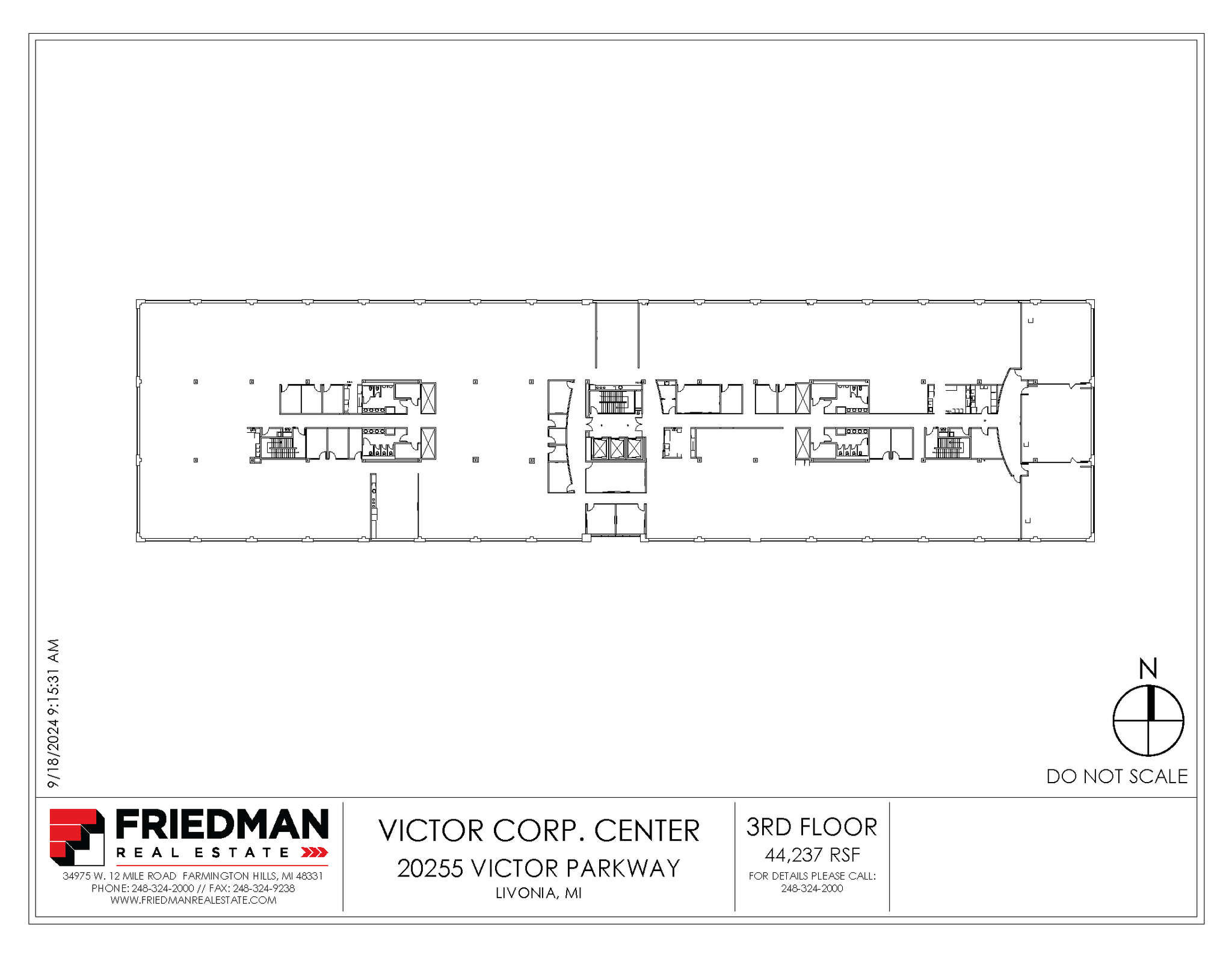 20255 Victor Pky, Livonia, MI for sale Floor Plan- Image 1 of 1