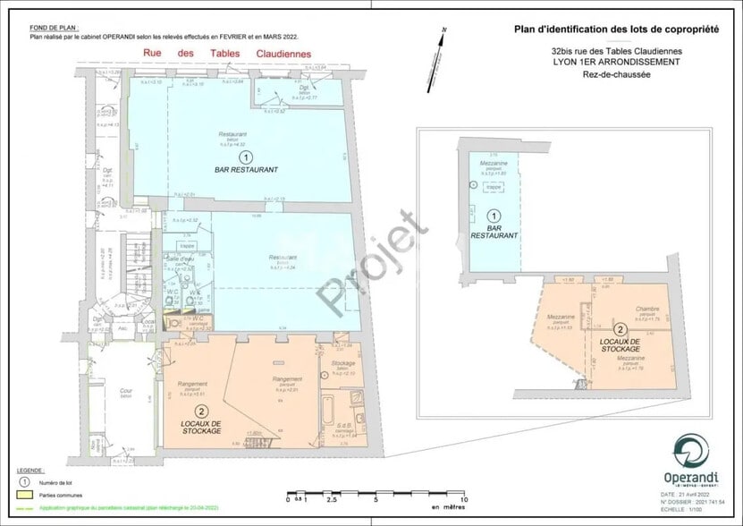 Retail in Lyon for lease - Floor Plan - Image 2 of 2