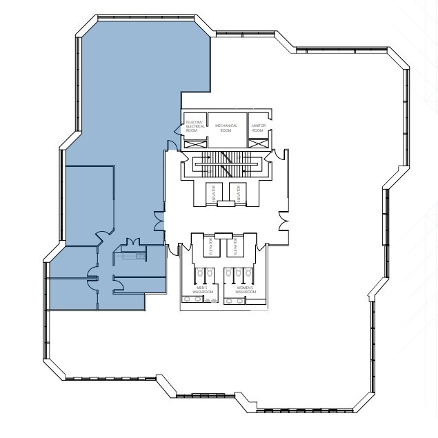 407 2nd St SW, Calgary, AB for lease Floor Plan- Image 1 of 1