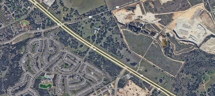 State Highway 195 / CR 147, Georgetown, TX - AERIAL  map view