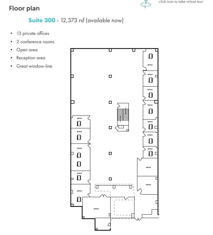 15373 Innovation Dr, San Diego, CA for lease Floor Plan- Image 1 of 4