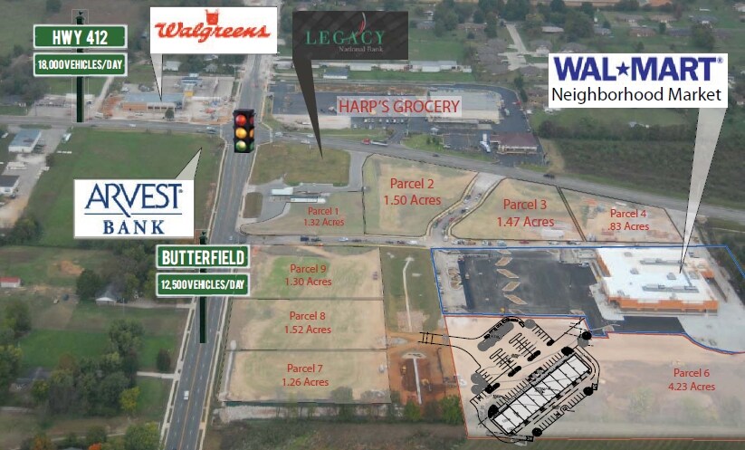 Butterfield Coach Rd & Hw, Springdale, AR for sale Primary Photo- Image 1 of 1