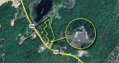 727 US Highway 206, Andover, NJ - AERIAL  map view