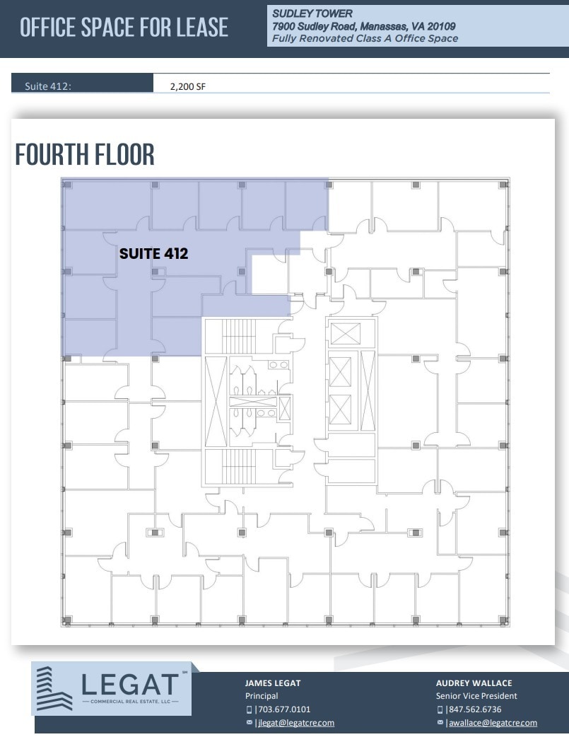 7900 Sudley Rd, Manassas, VA for lease Floor Plan- Image 1 of 1