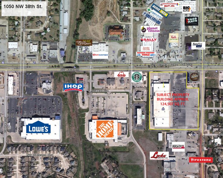 1050 NW 38th St, Lawton, OK for sale - Aerial - Image 1 of 1