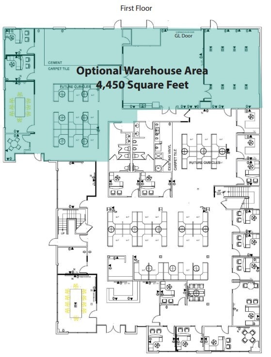1860 Compton Ave, Corona, CA for lease Floor Plan- Image 1 of 2