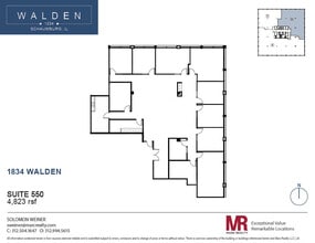 1834 Walden Office Sq, Schaumburg, IL for lease Floor Plan- Image 1 of 9
