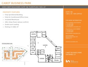 23785 Cabot Blvd, Hayward, CA for lease Floor Plan- Image 1 of 1