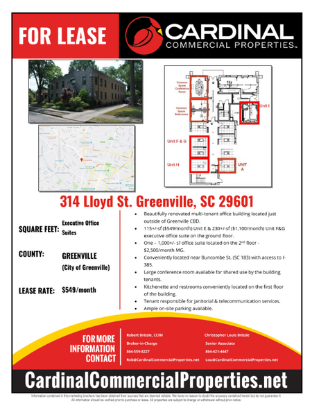 314 Lloyd St, Greenville, SC for lease - Building Photo - Image 1 of 13