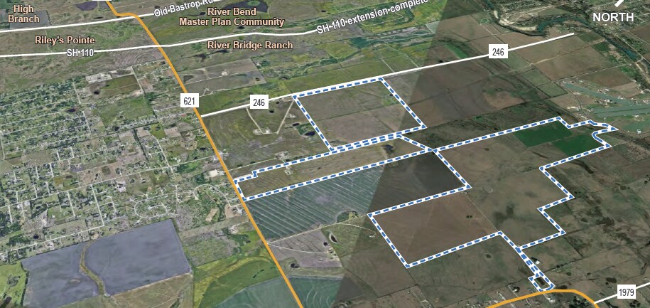 FM 621 (Staples Rd) & County Rd 246 (Scull Rd), San Marcos, TX for sale - Aerial - Image 1 of 1