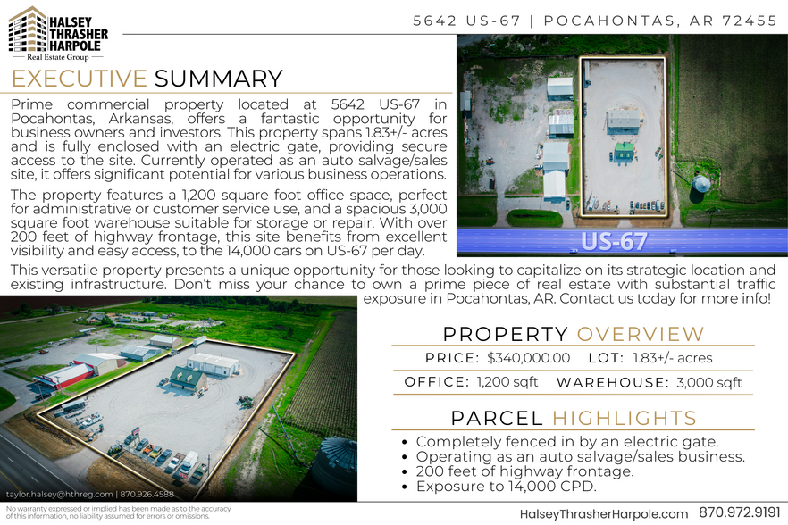 5642 US-67, Pocahontas, AR for sale - Building Photo - Image 2 of 6