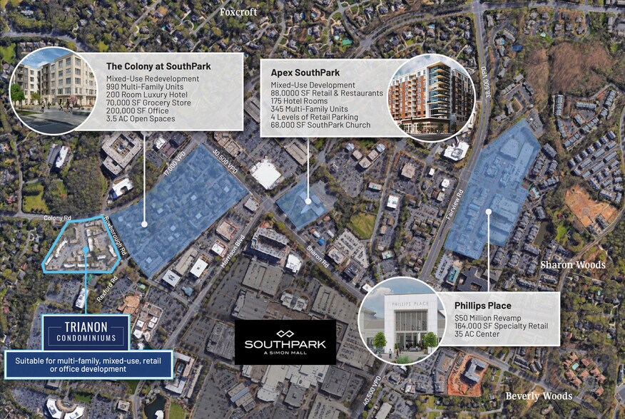 3504 Colony Rd, Charlotte, NC 28211 Trianon Condominiums