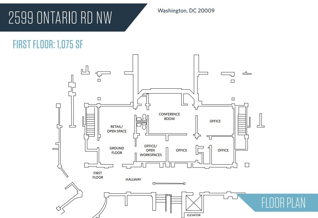 1736 Columbia Rd NW, Washington, DC for lease Floor Plan- Image 1 of 1