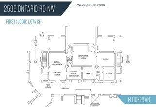 1736 Columbia Rd NW, Washington, DC for lease Floor Plan- Image 1 of 1