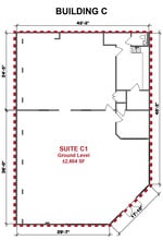 10301 N Rodney Parham Rd, Little Rock, AR for lease Floor Plan- Image 1 of 9