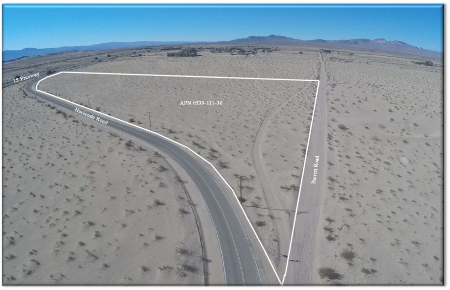 Hacienda Rd, Newberry Springs, CA for sale - Building Photo - Image 1 of 4